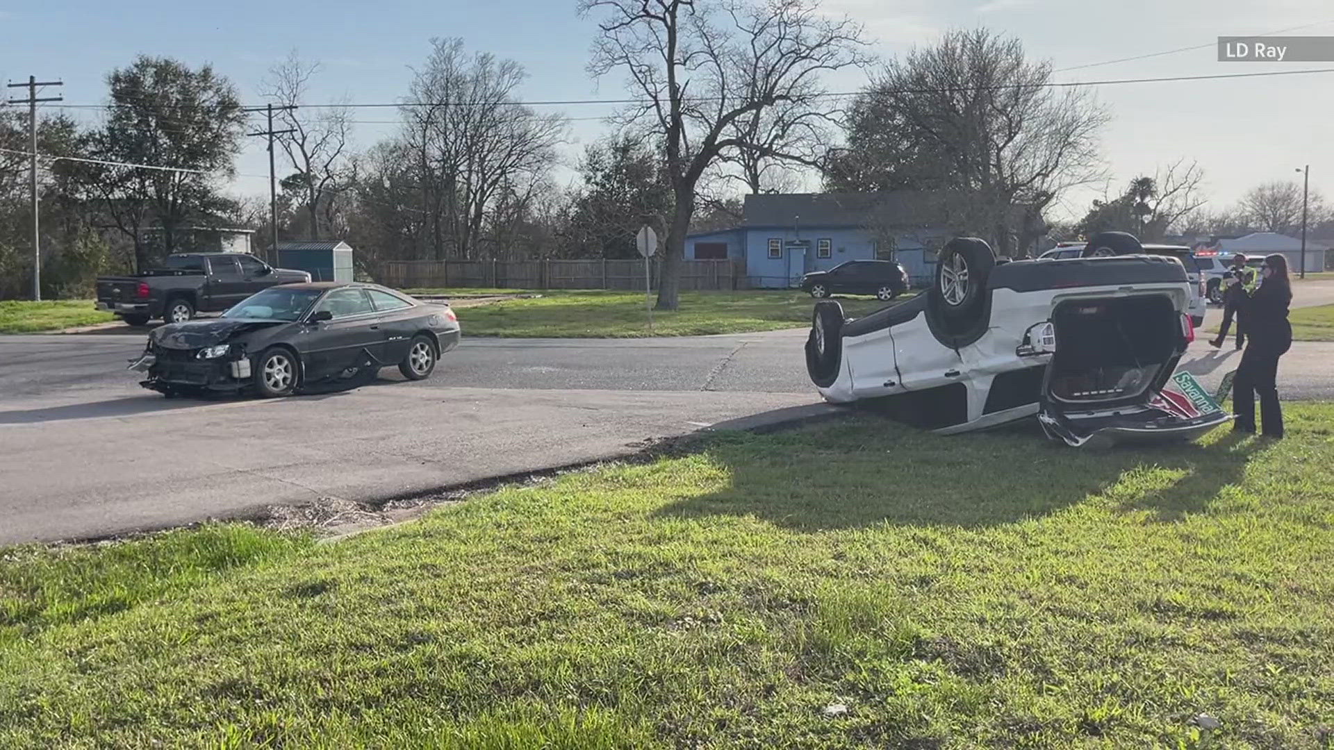 Port Arthur Police car involved in crash | 12newsnow.com