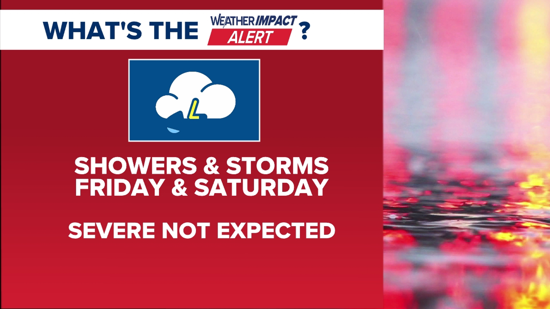 Weather Impact Alert for Friday and Saturday across Southeast Texas ...