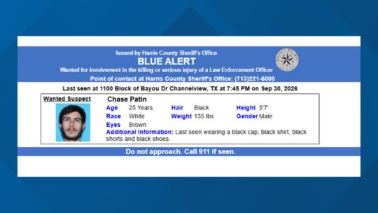 Texas Blue Alert canceled after man sought in serious injury of Harris ...