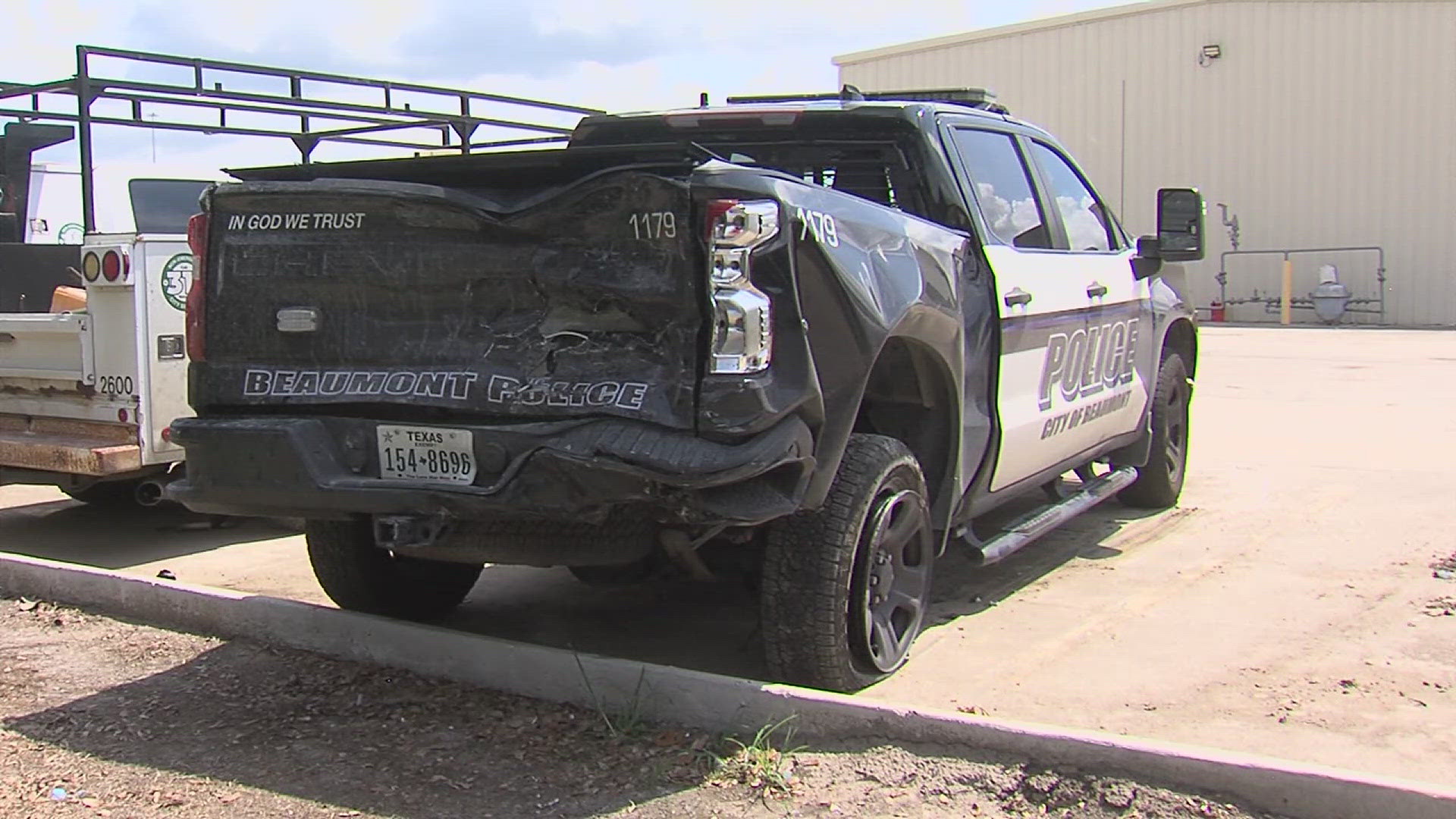 Both the officer and the driver of the passing vehicle were transported to a nearby hospital with minor injuries.