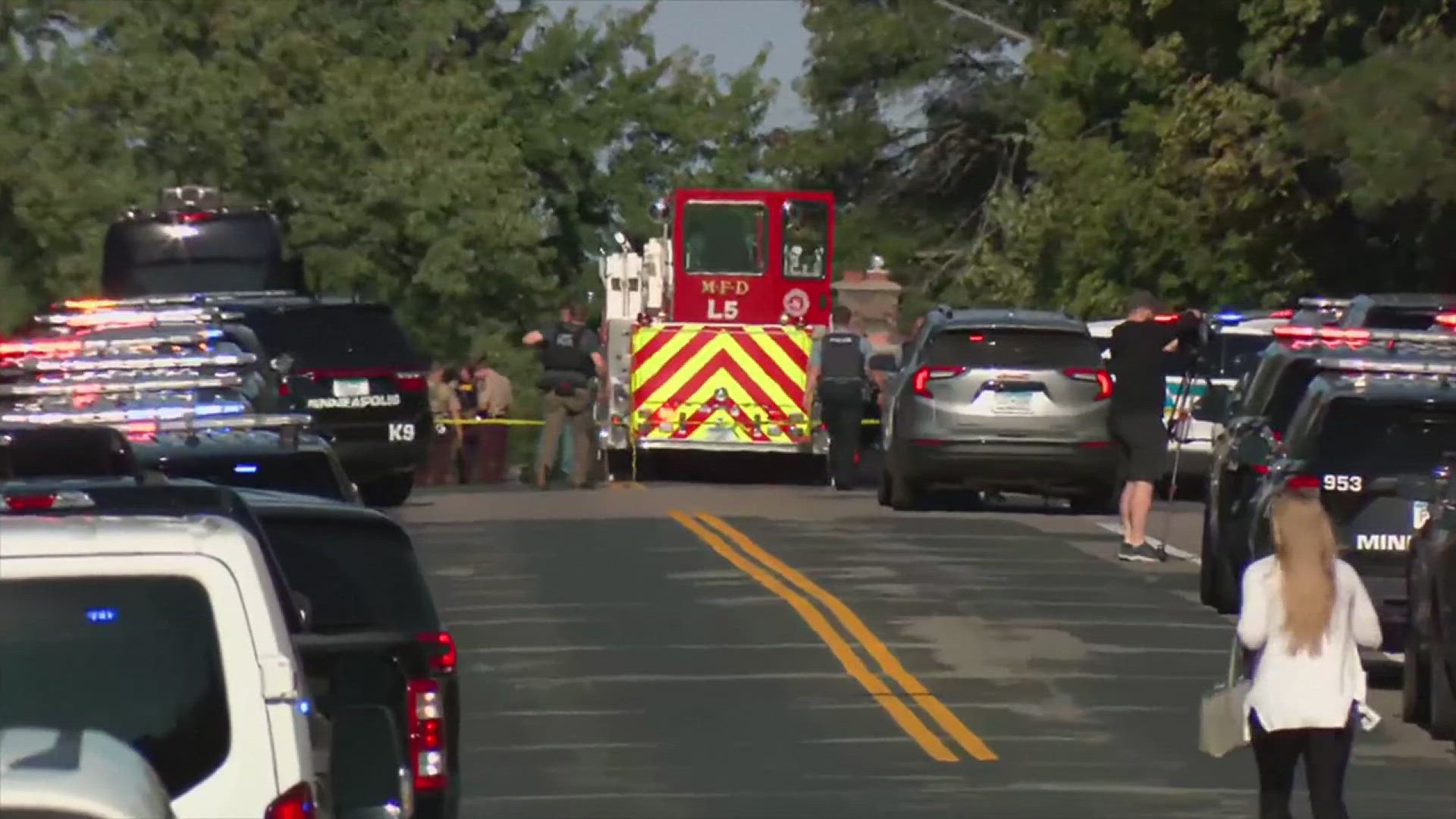 Officials said the shooter approached the side of the church and shot through the windows toward the children sitting in the pews during Mass.