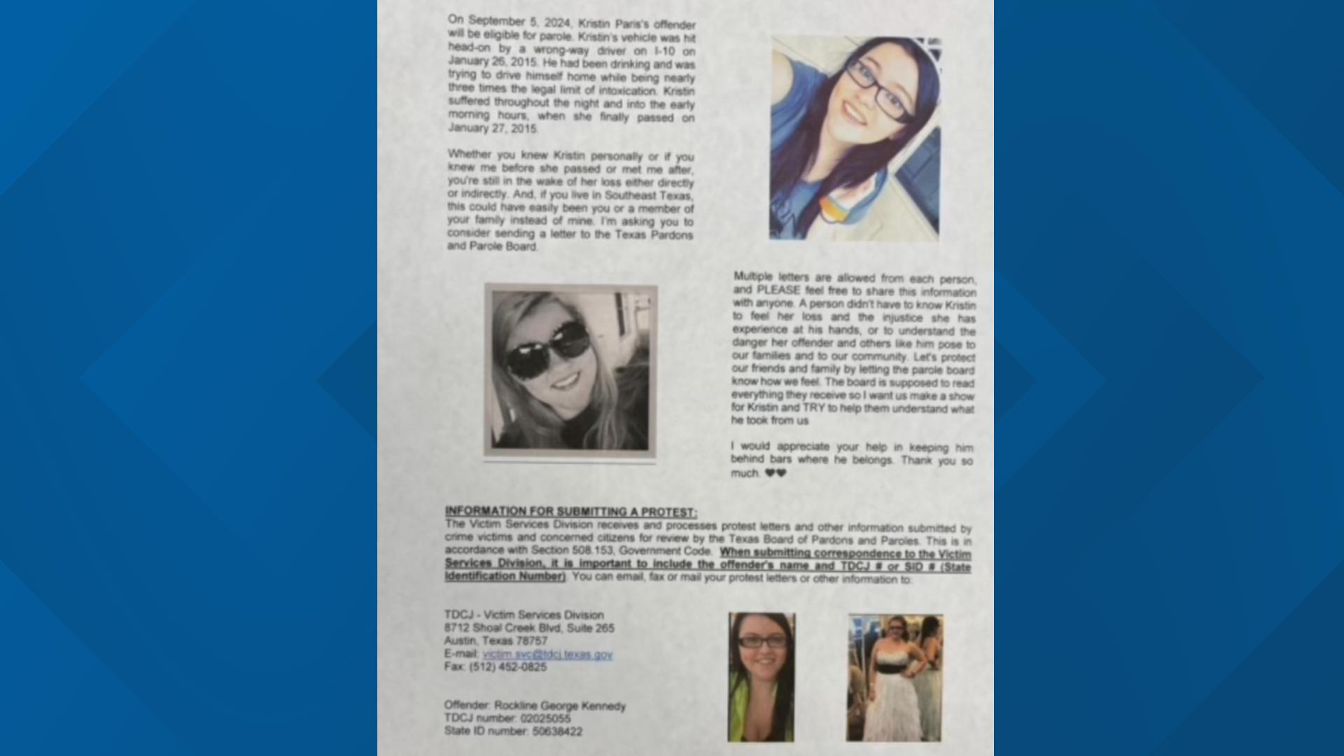 Mother fights to keep her daughter's killer behind bars | 12newsnow.com