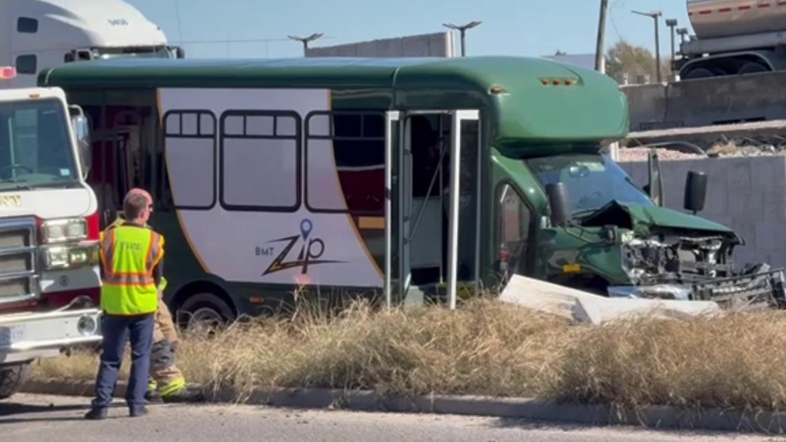 City of Beaumont bus involved in crash along Interstate 10 near Washington Avenue | 12newsnow.com