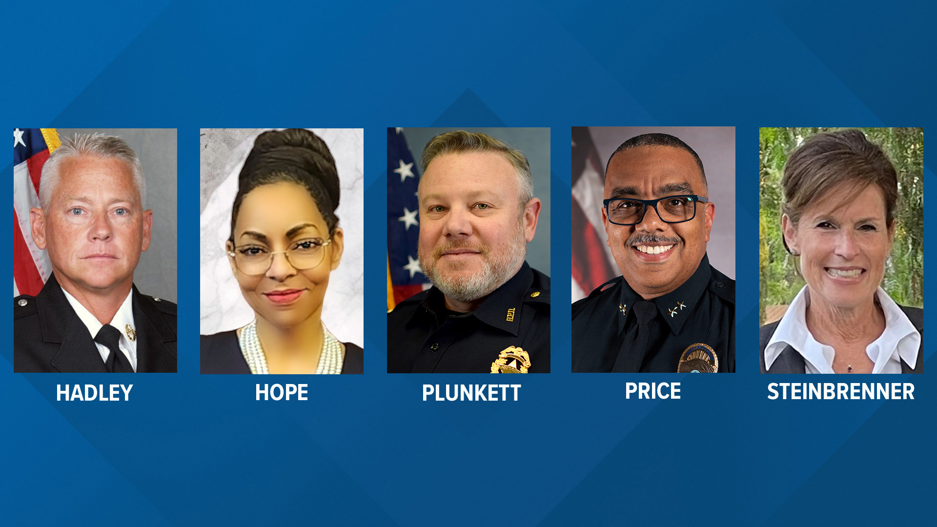 The City of Beaumont has released the names of five finalists for Beaumont Police Chief.