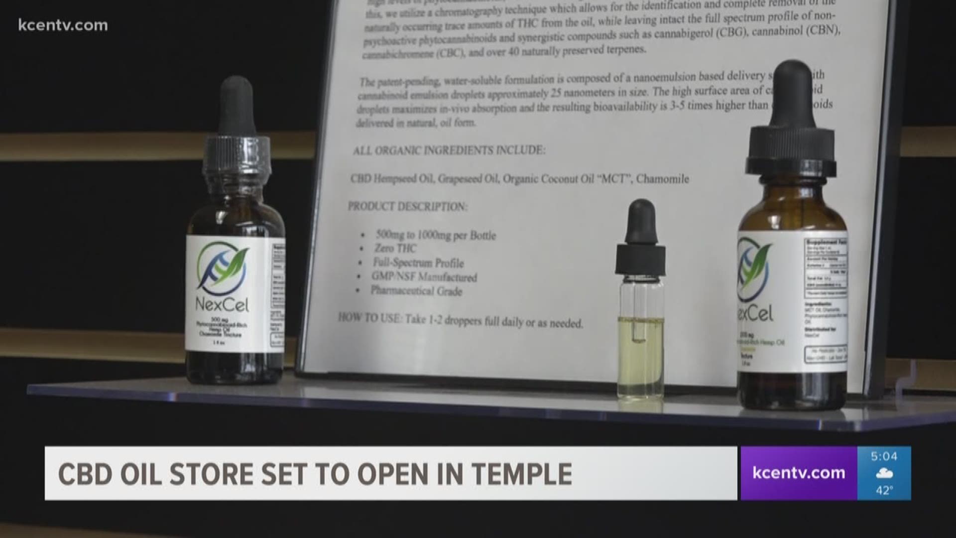 CBD Oil store set to open in Temple