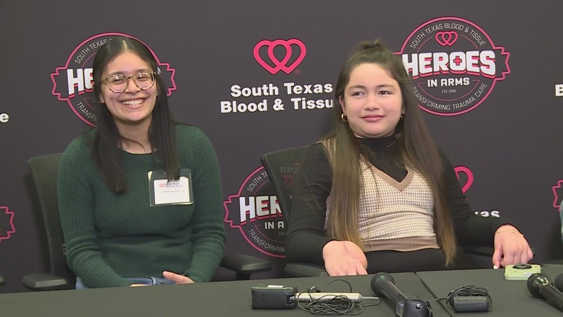 Uvalde shooting survivor meets blood donors who helped save her life