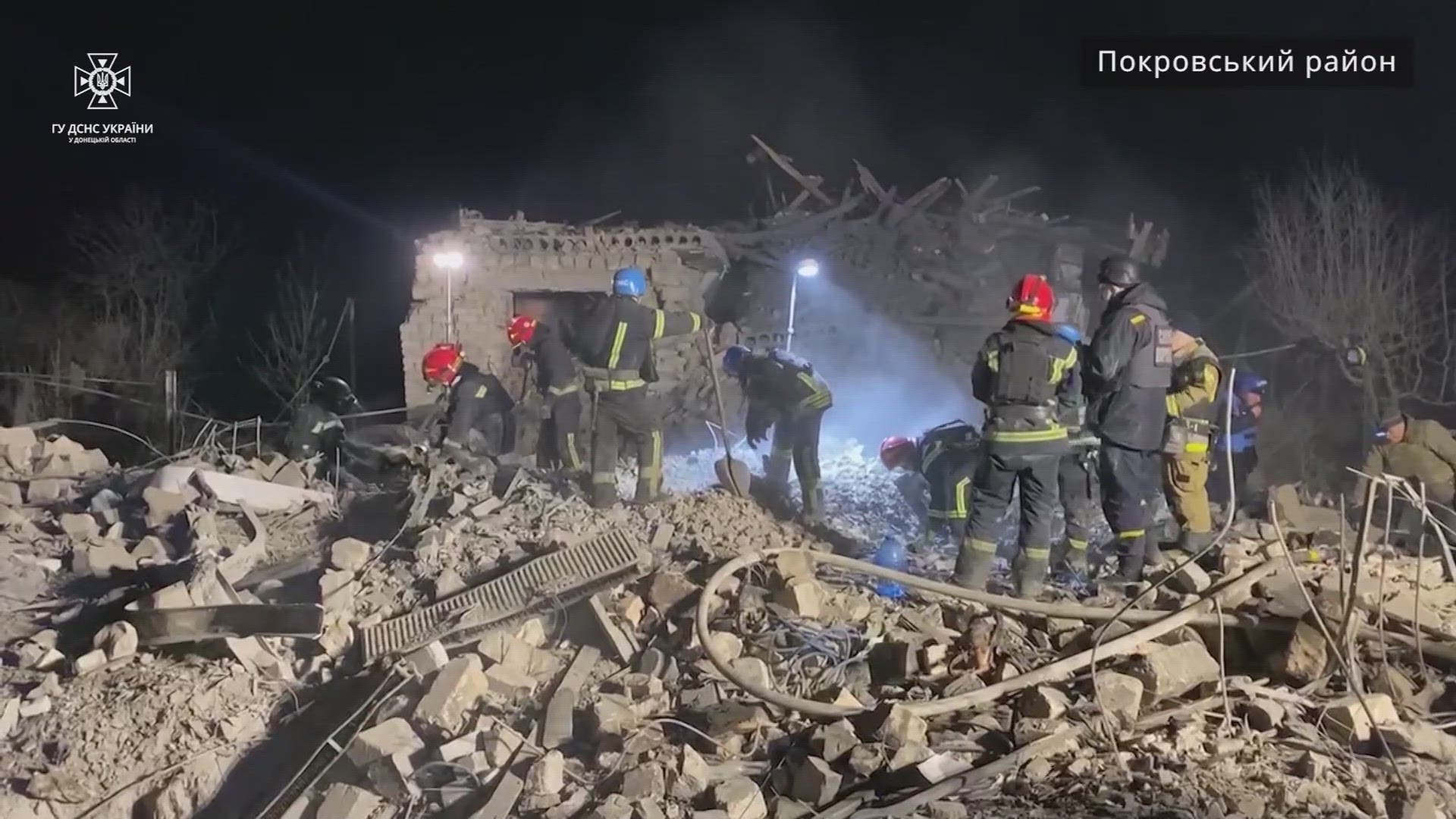 The latest strikes killed 11 people, five of them children according to Ukraine officials.