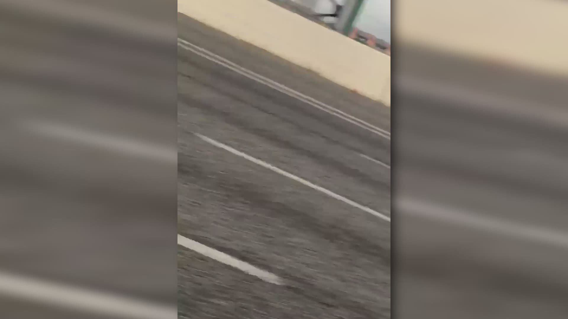 The eyewitness said the person was swerving in and out of traffic with his chest on the bike seat down Loop 410 in San Antonio for at least ten minutes before he decided to take his phone out and document what was happening.