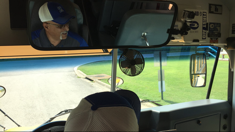 ‘It's a beautiful thing': Military veteran details his passion driving a school bus