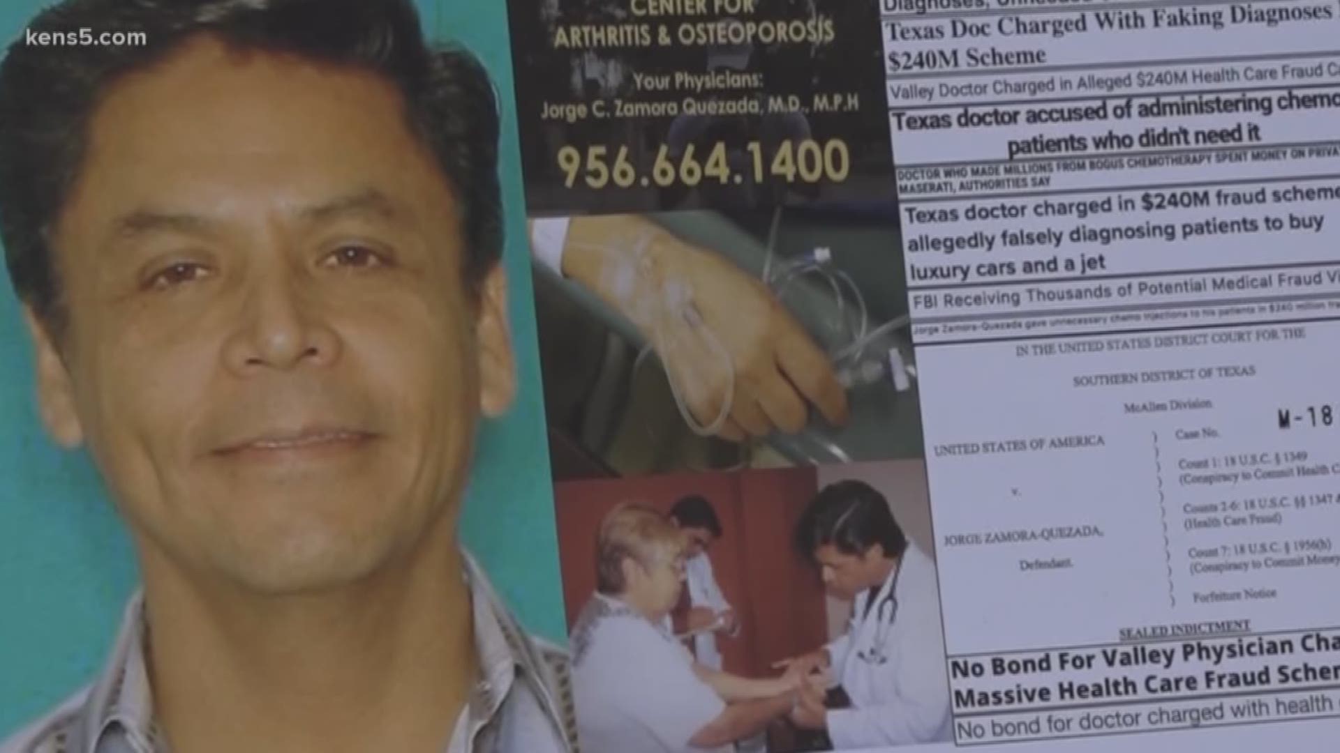 Dr. Zamora Quezada charged with health care fraud