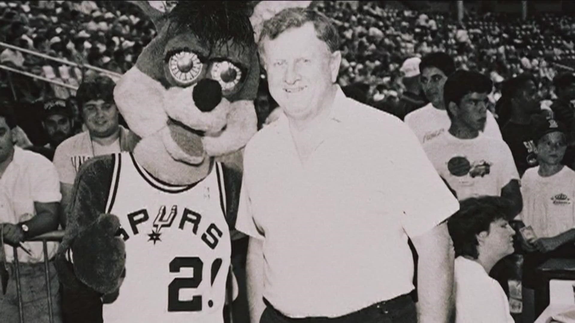 The larger-than-life businessman, father and grandfather brought the Spurs to San Antonio and gave his time and money to worthy causes in the community.