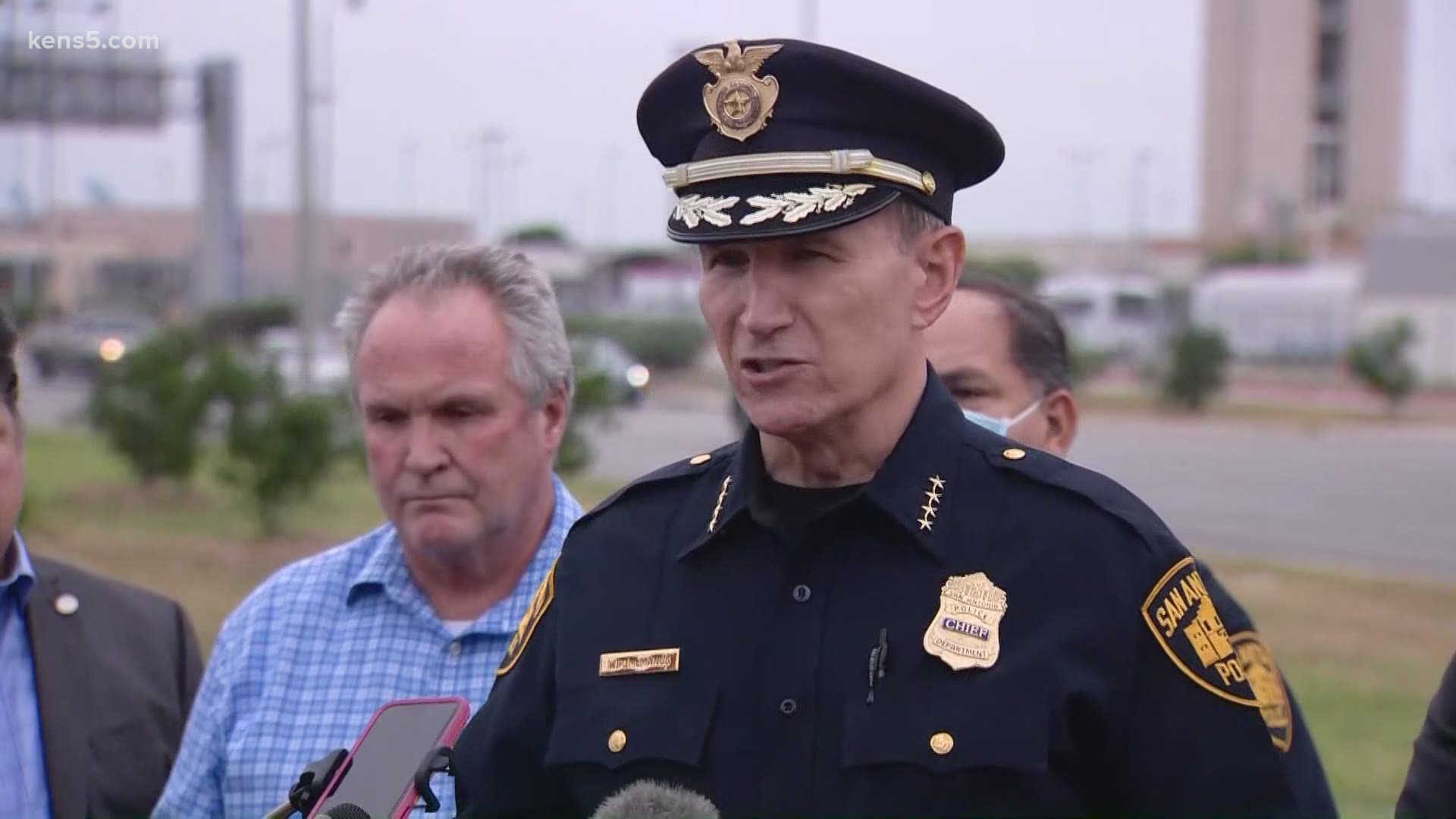 San Antonio Police officials say the gunman was in his 40s and was suffering from mental health issues.
