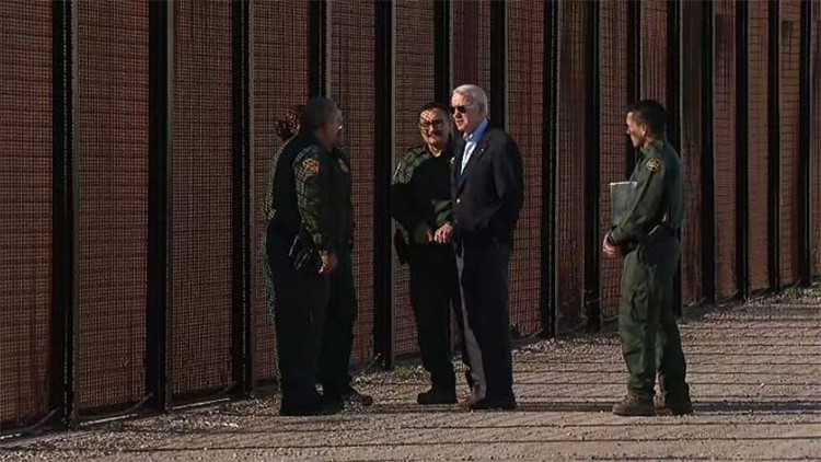 Biden makes his first presidential visit to U.S.-Mexico border in El Paso