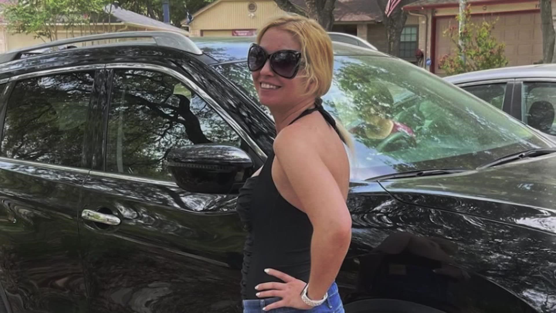 Police found Chrissy Lee Powell's car parked in a parking lot on the 11700 block of I-10 Saturday.