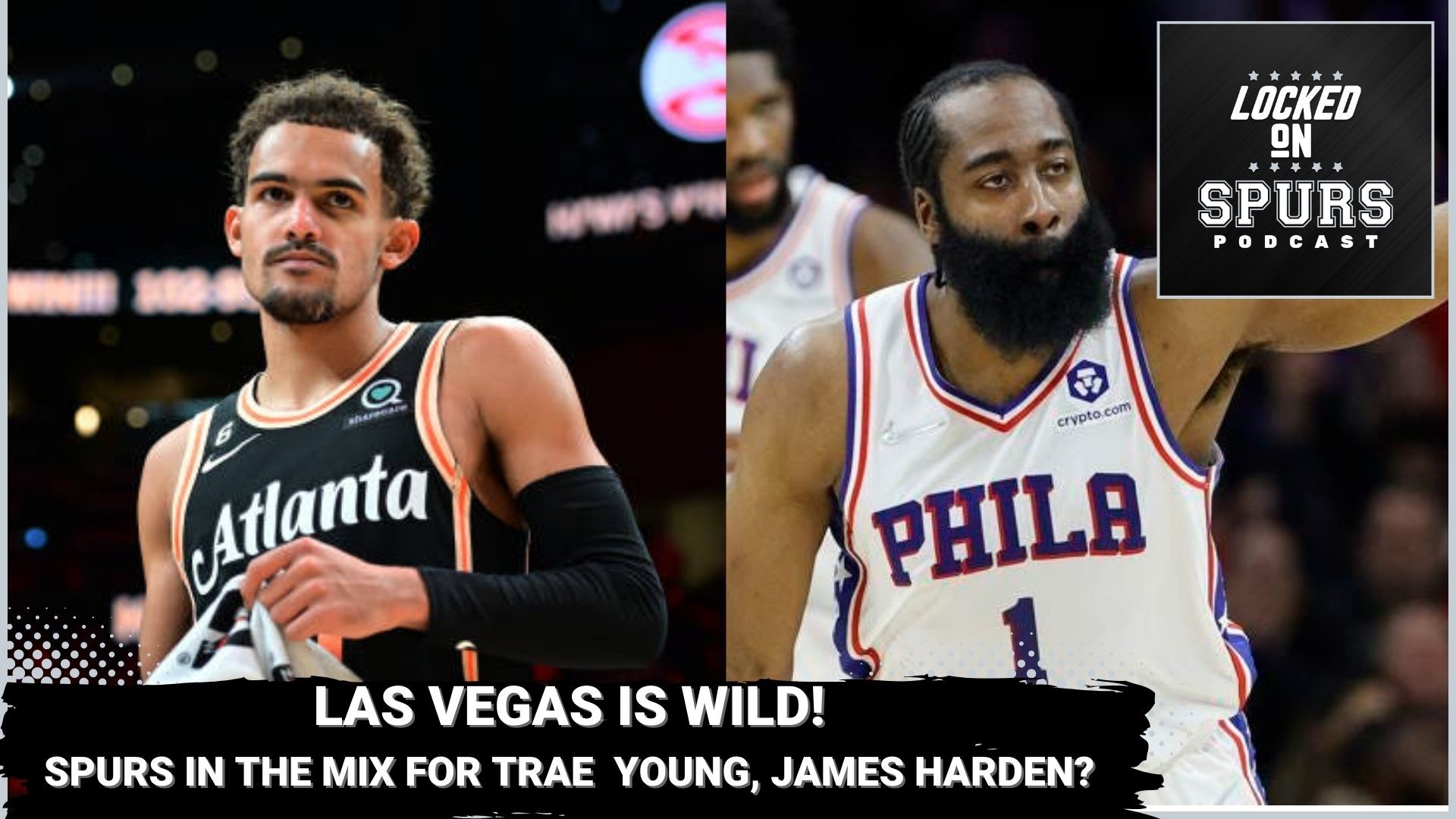 Oddsmakers believes the Spurs could land Young or Harden.