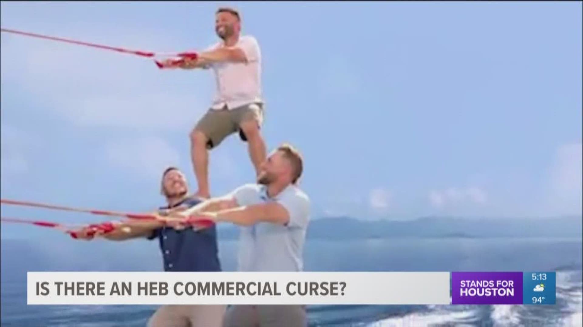 Do you believe there's a so-called HEB curse? The Astros' Carlos Correa, George Springer and Jose Altuve are all battling injuries -- and they've all starred in HEB commercials.