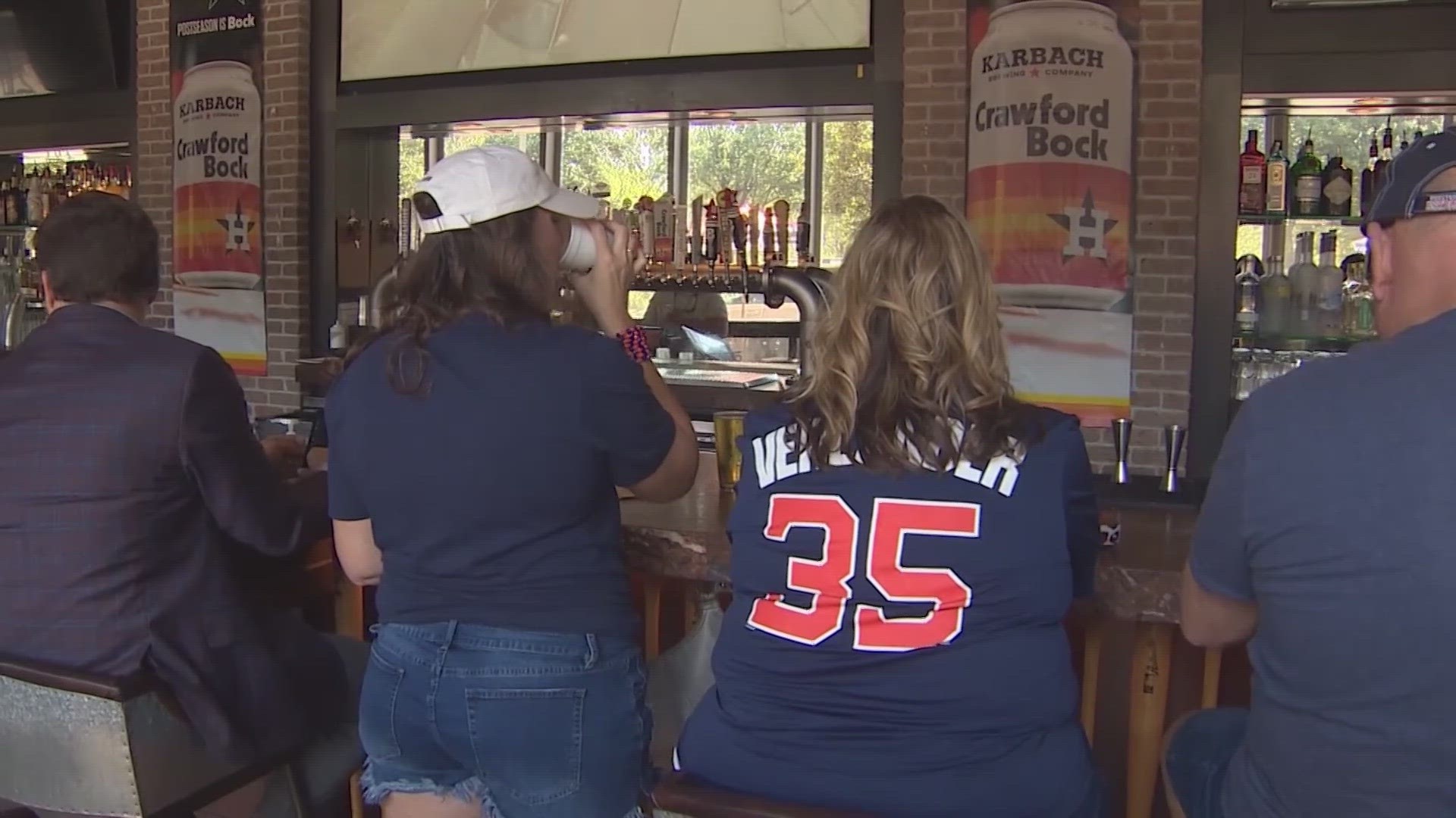 There's good news for Houston Astros fans who enjoy a cold beer or other adult beverage during ballgames.