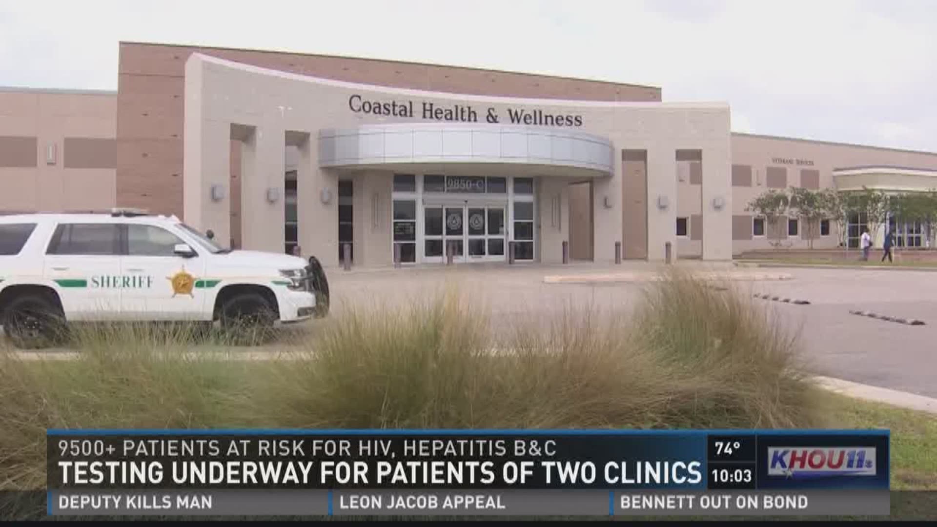 Testing is underway for thousands of Galveston County dental patients who may have been exposed to HIV, Hepatitis B or Hepatitis C. 