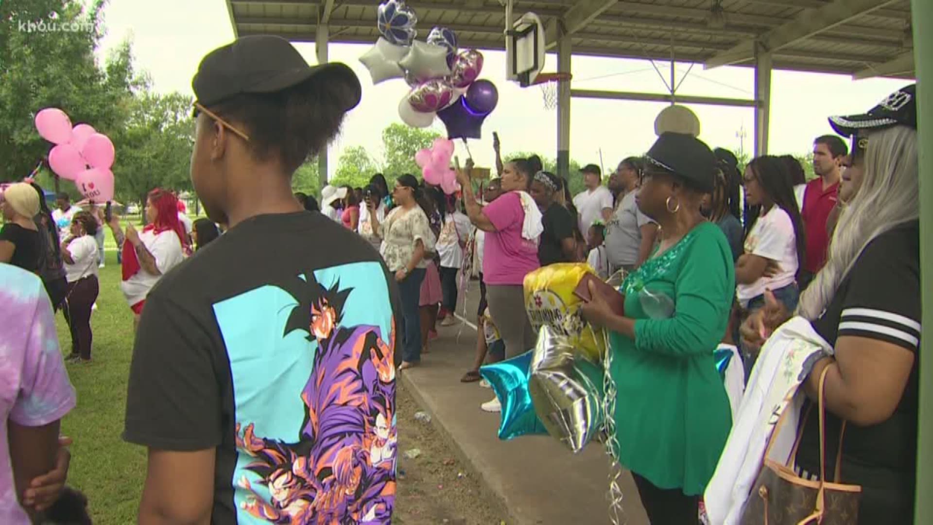 People filled Brewster Park to pay tribute to Maleah Davis. It's now been two weeks since an Amber Alert went out for the little girl.