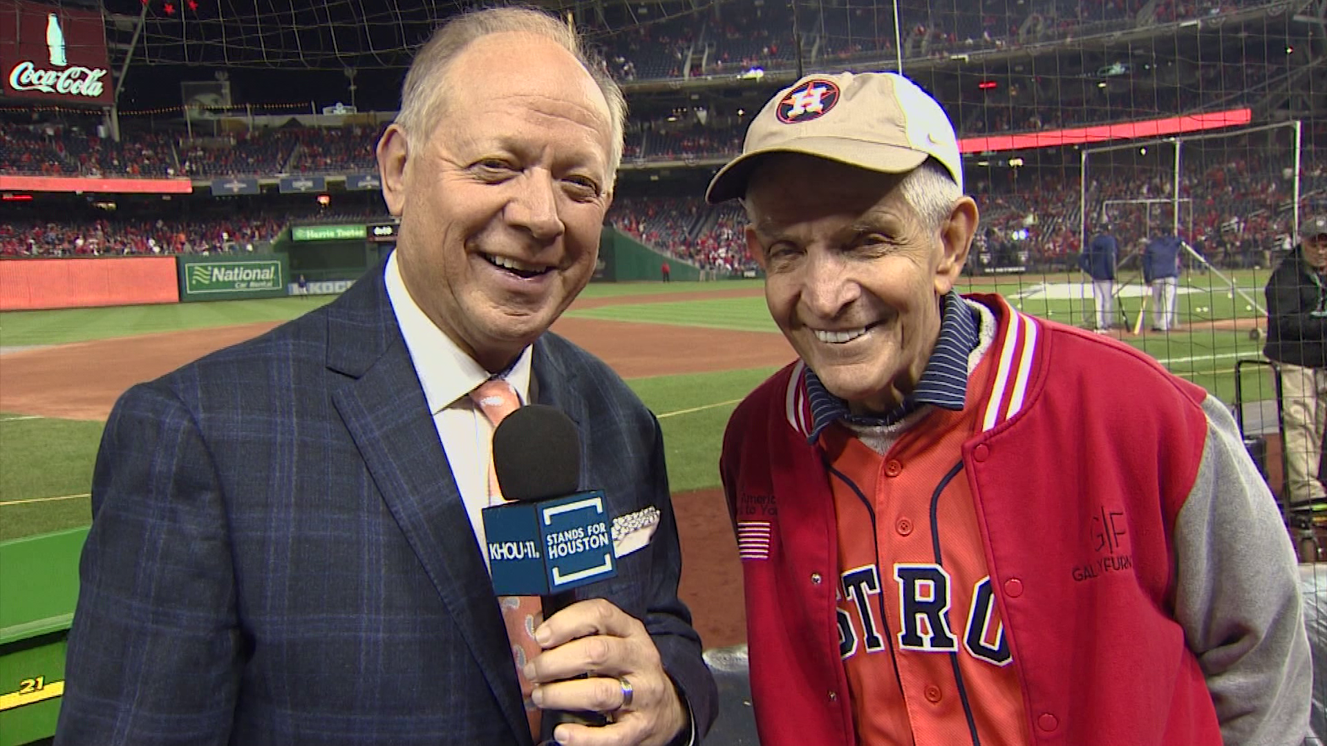 KHOU 11 Sports' Matt Musil caught up with Jim "Mattress Mack" McIngvale in Washington, D.C. where he is rooting for the Astros in the World Series.