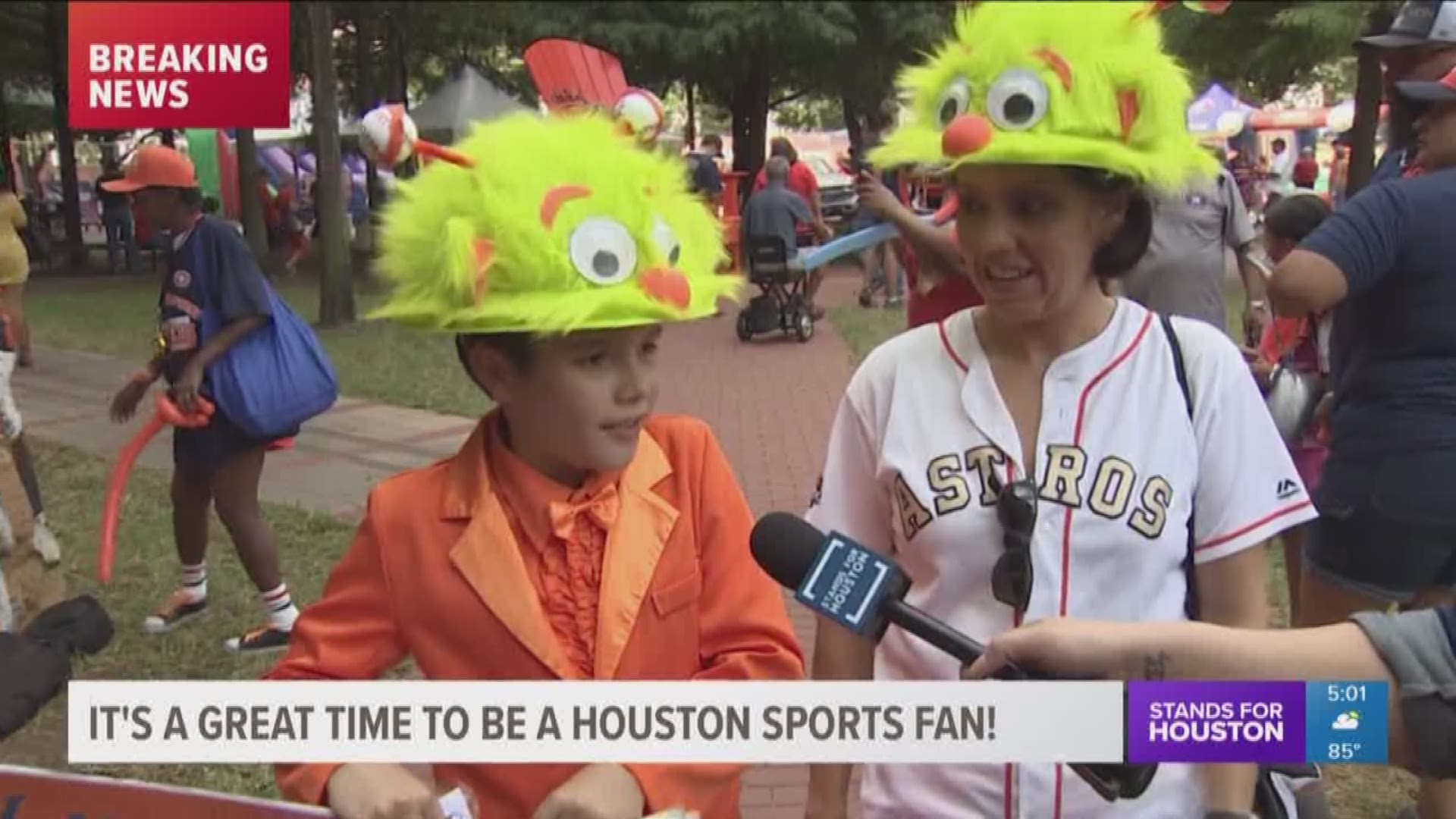The Houston Astros swept the Cleveland Indians Monday to advance to the ALCS, and fans are stoked!