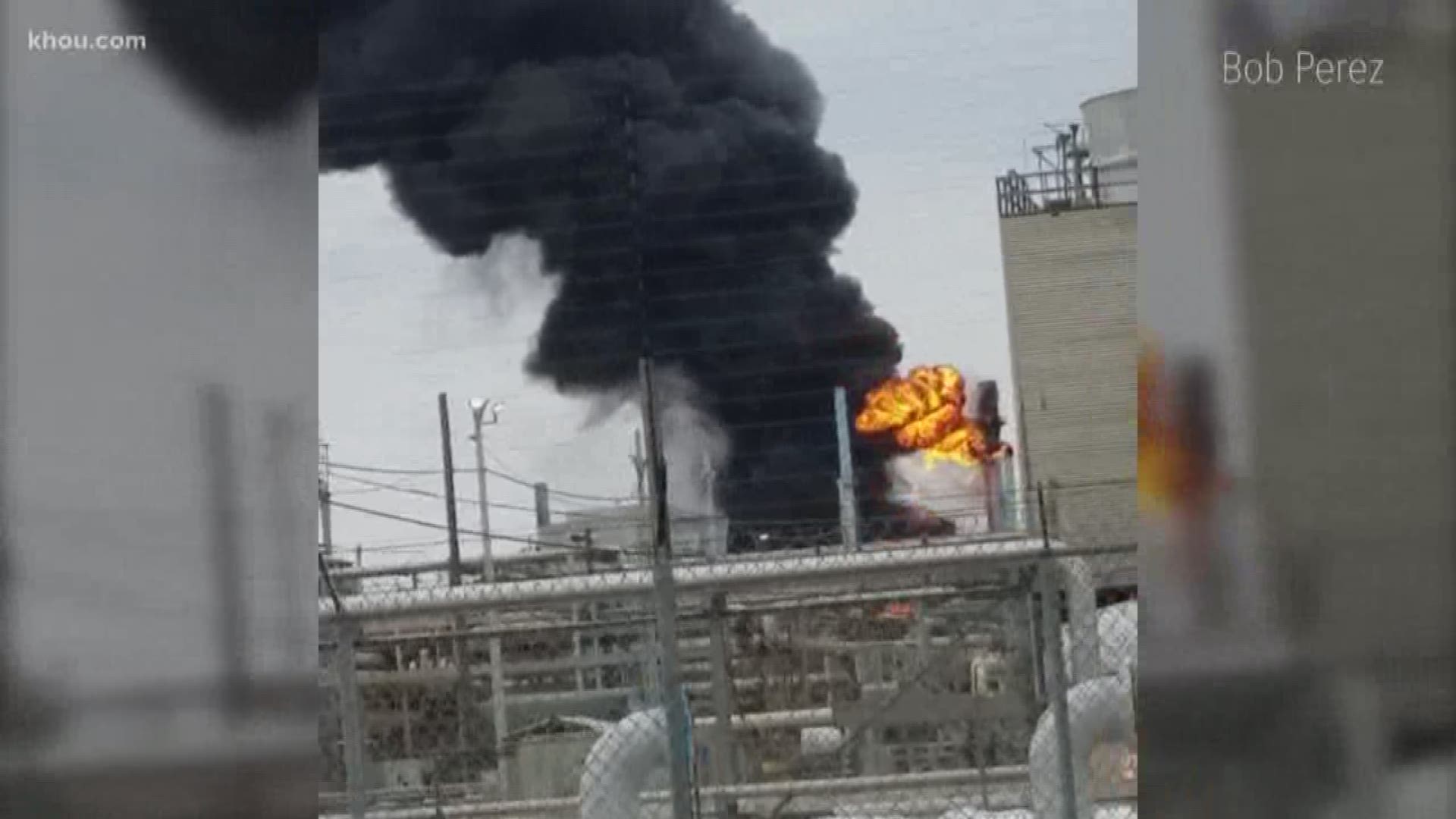 A refinery fire turned a lot of heads toward Baytown on Saturday. Some people who live near there said they were unnerved by the whole ordeal.