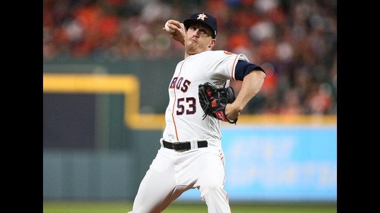 Houston Astros pitcher punches himself in the face after blowing lead