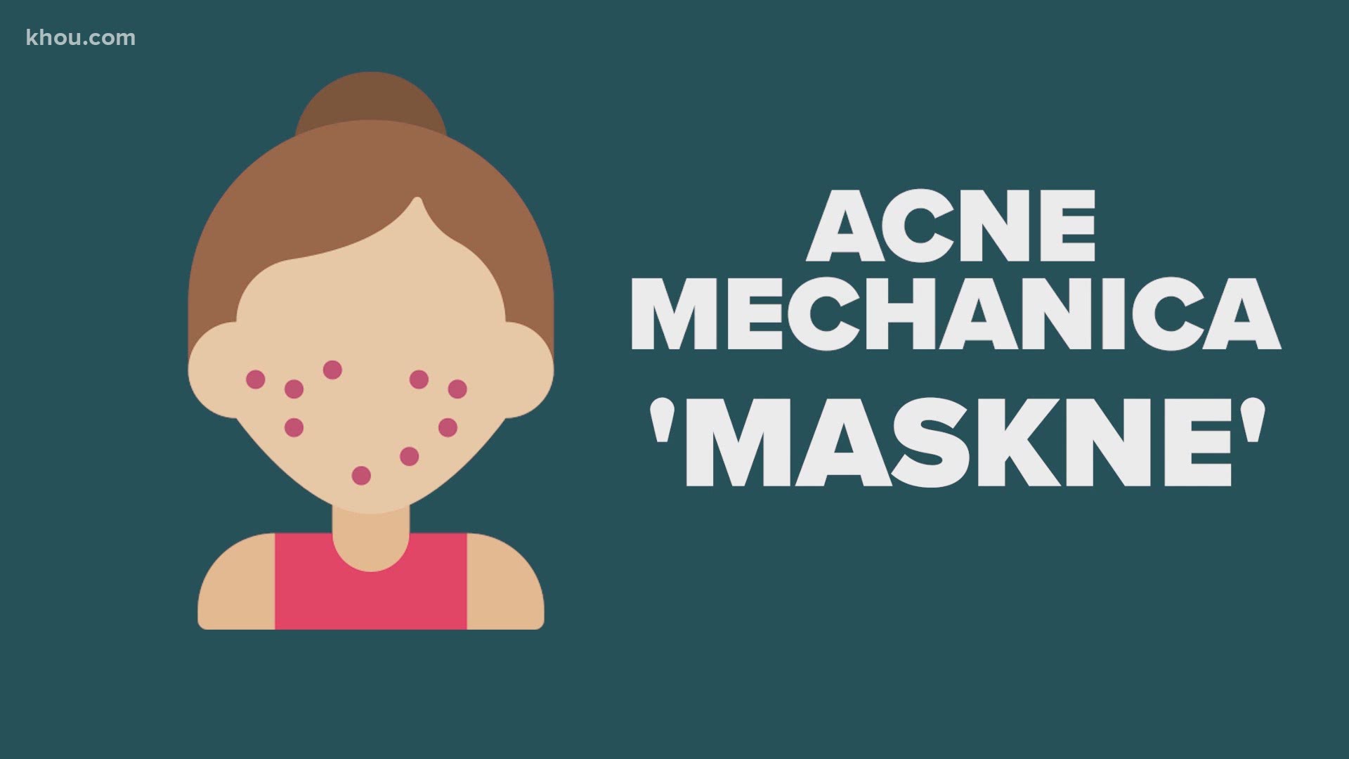 It’s seen most in those who wear a mask for most of the day, but there are things that can help.