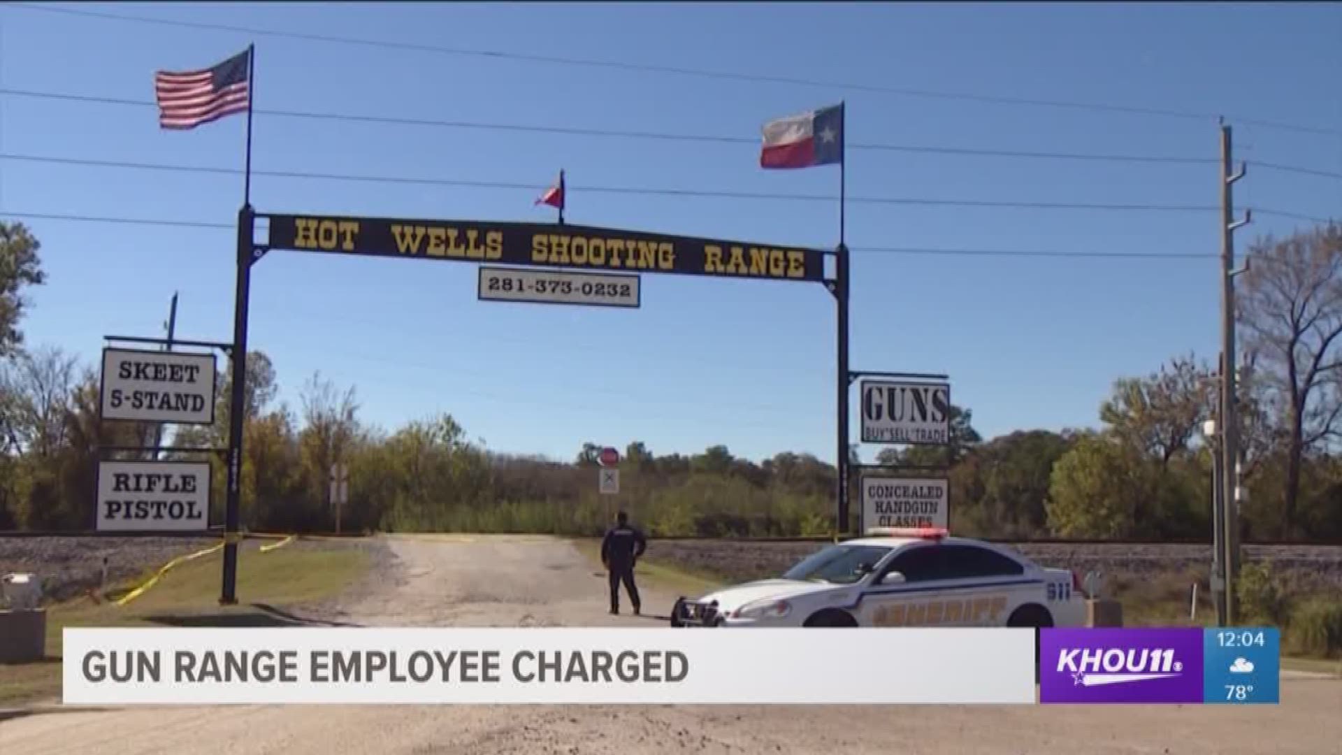 The incident happened at the Hot Wells Shooting Range on Highway 290 near Barker Cypress back in December 2017.
