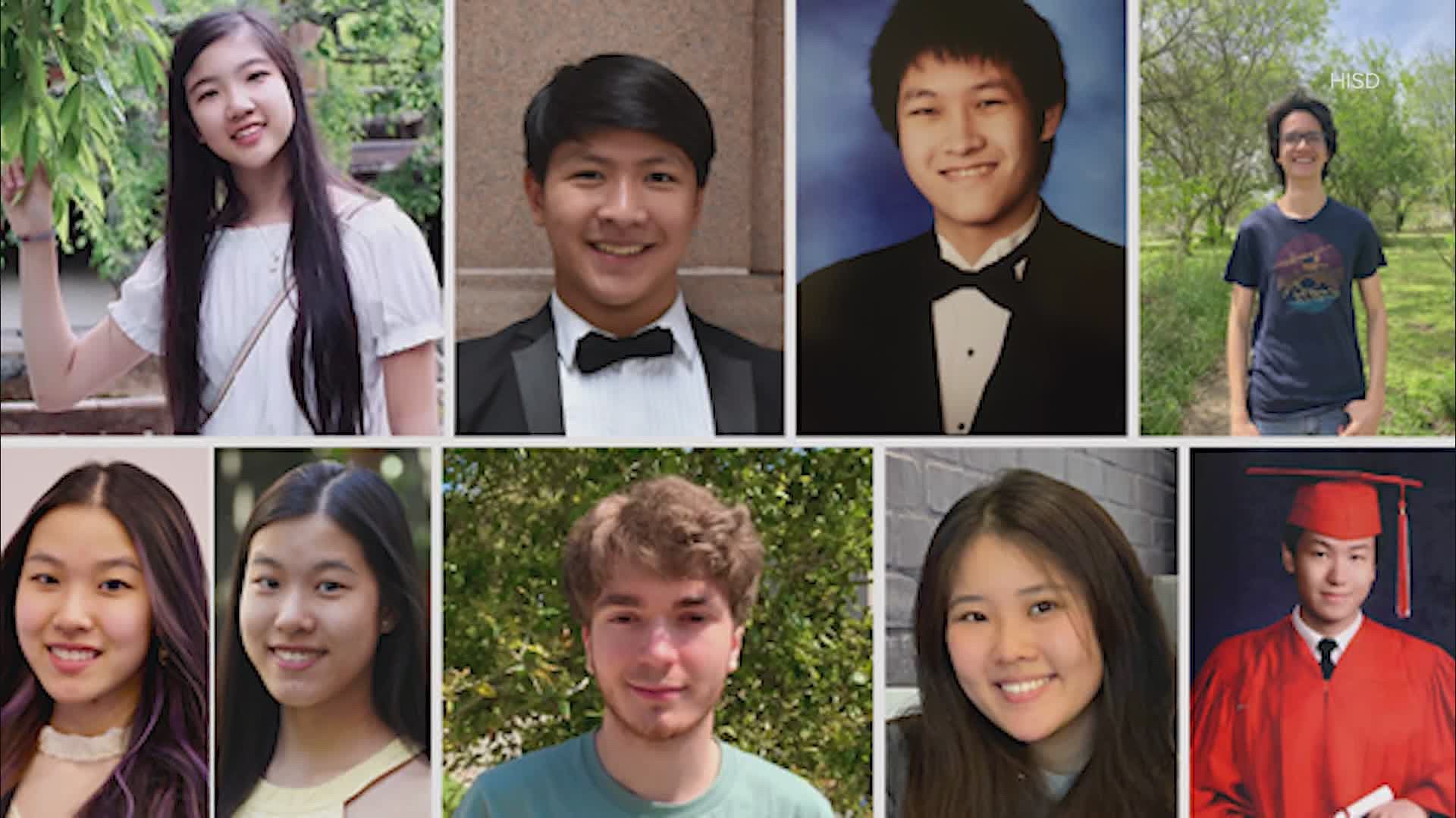 A record nine BHS seniors with perfect 5.0 GPAs have been named valedictorians, including twins Annie and Shirley Zhu.