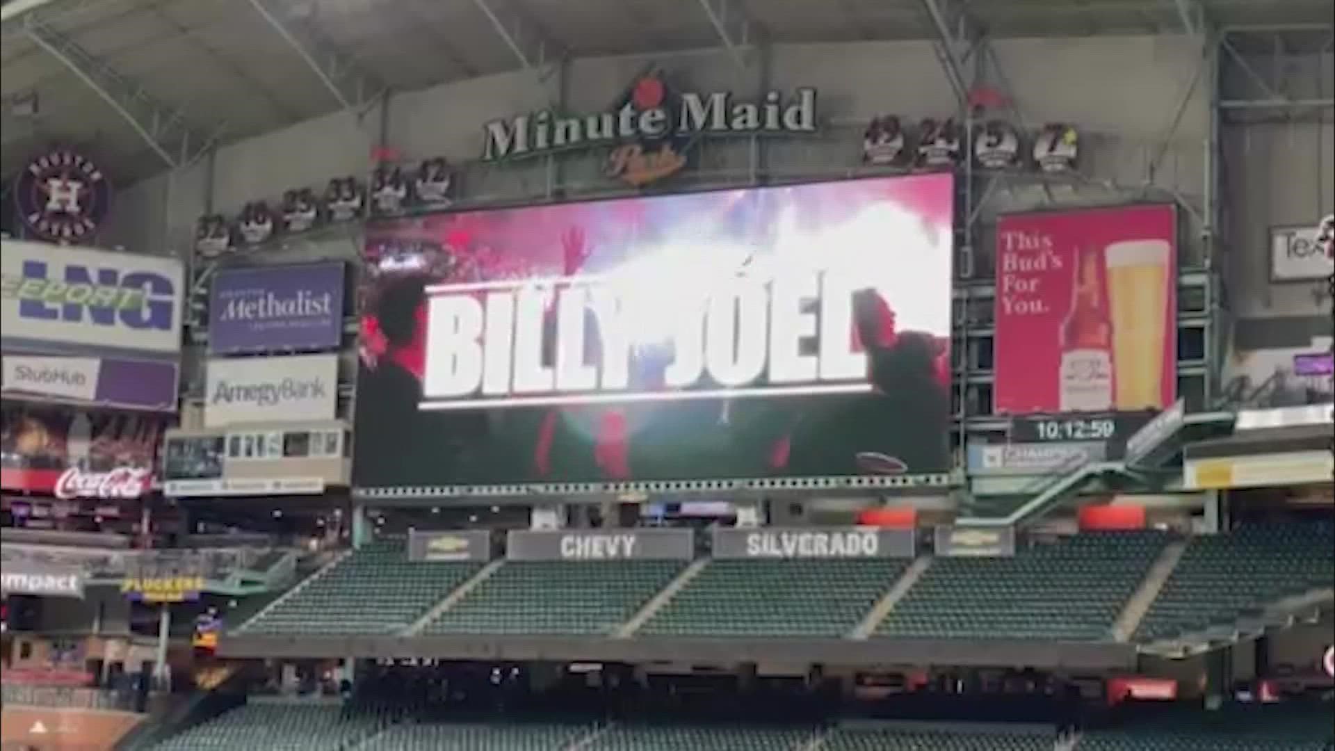 Billy Joel will be live in concert at Minute Maid Park on September 23, 2022. Tickets go sale next Friday.