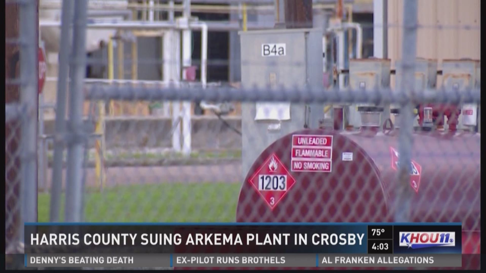 A Harris County attorney is suing Arkema, Inc., claiming it released toxic chemicals following a fire at the plant in August.