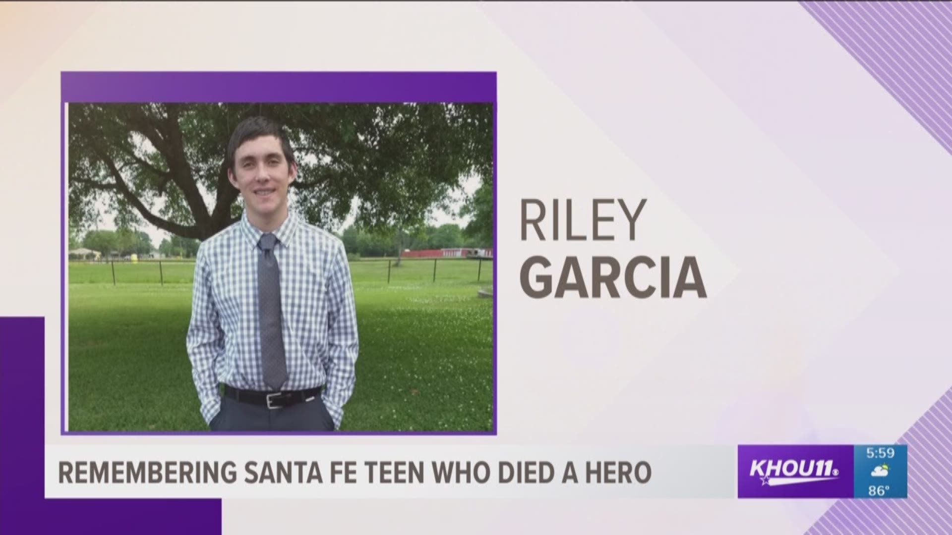 Christian "Riley" Garcia has been called a hero by at least one eyewitness who says the 15-year-old saved multiple students by barricading a door with his body so the shooter could not make entry. He was killed when the shooter fired through the door.