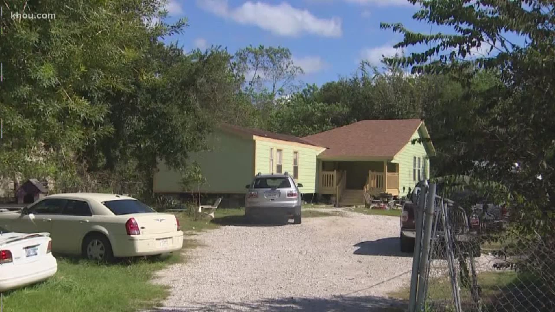 A 2-year-old girl was mauled to death by her family's dog Friday afternoon in Alvin.