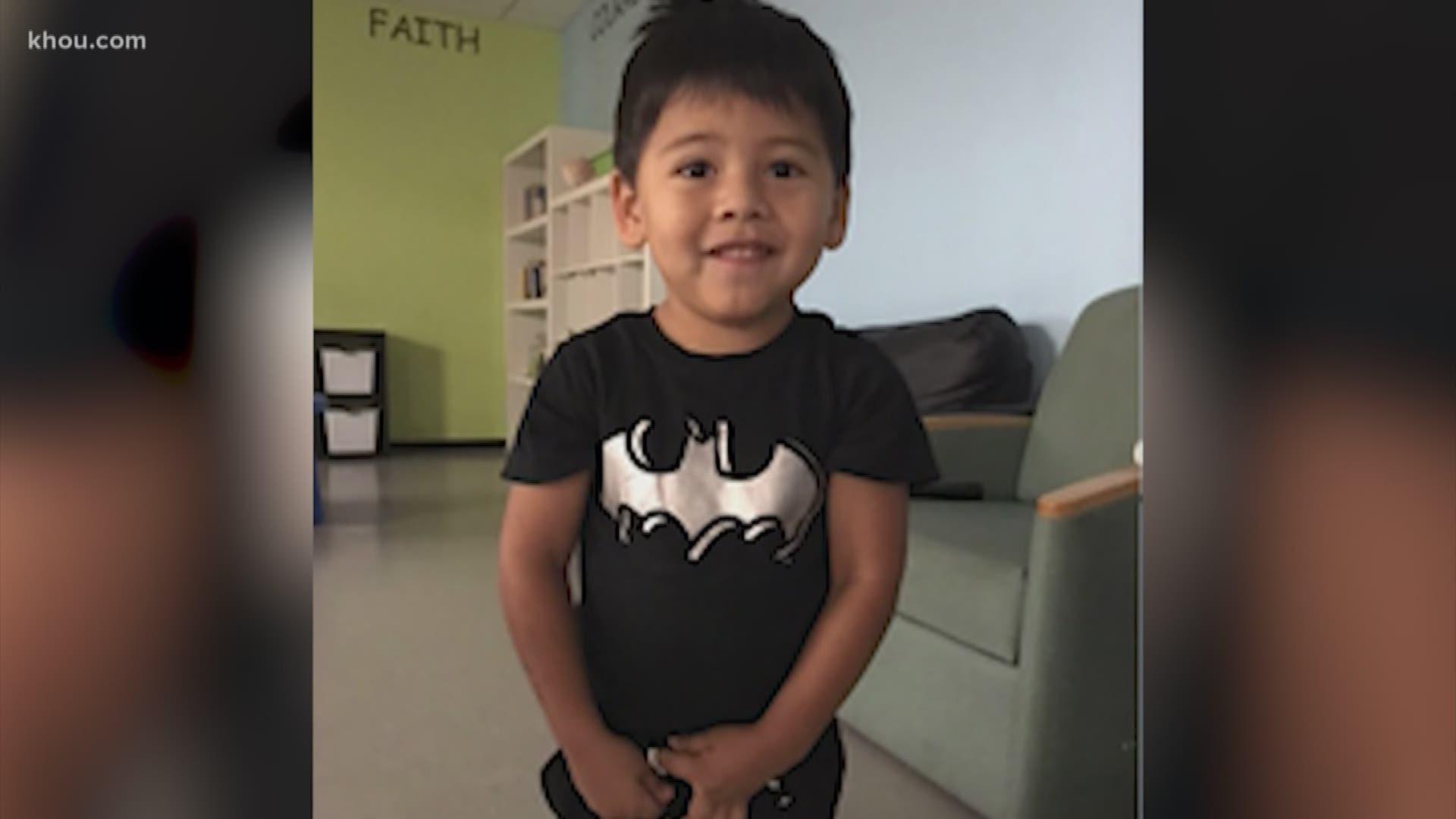 The Harris County Sheriff’s Office said they located the father of the 3-year-old boy found wandering alone a northwest Harris County street early Sunday morning.