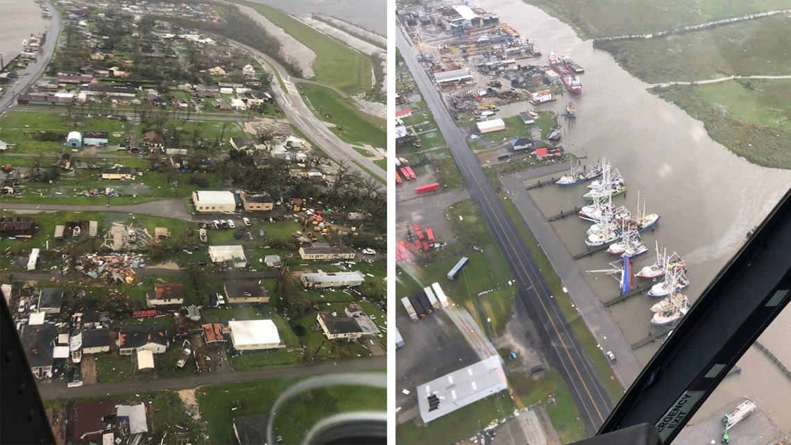 Power and water outages reported in Louisiana after Hurricane Ida