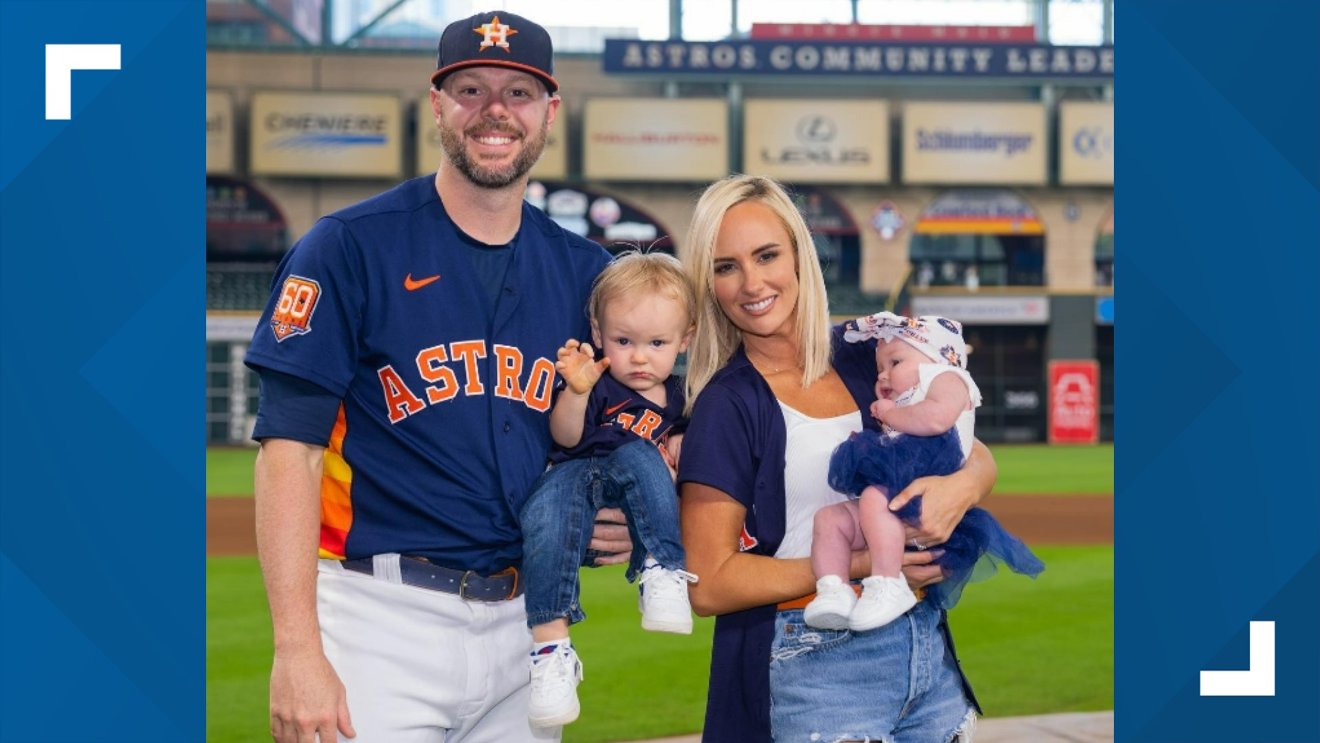 The wife of Astros closer Ryan Pressly has her hands full with an 11-month-old and 3-month-old. She says becoming a dad was a game changer for Ryan.