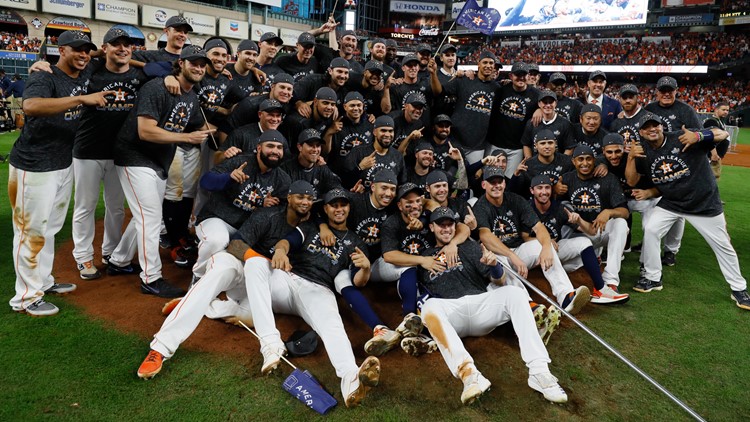 Houston Astros on X: American League Champions. #TakeItBack   / X