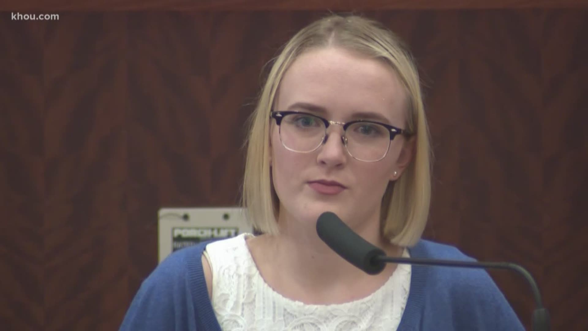 Cassidy Stay was only 15 when her world was forever changed by an enraged relative hell-bent on revenge. Ronald Haskell, Cassidy's uncle, is on trial for capital murder in the shooting deaths of her parents and four young siblings. Cassidy, now 19, stared him down from the witness stand Tuesday.