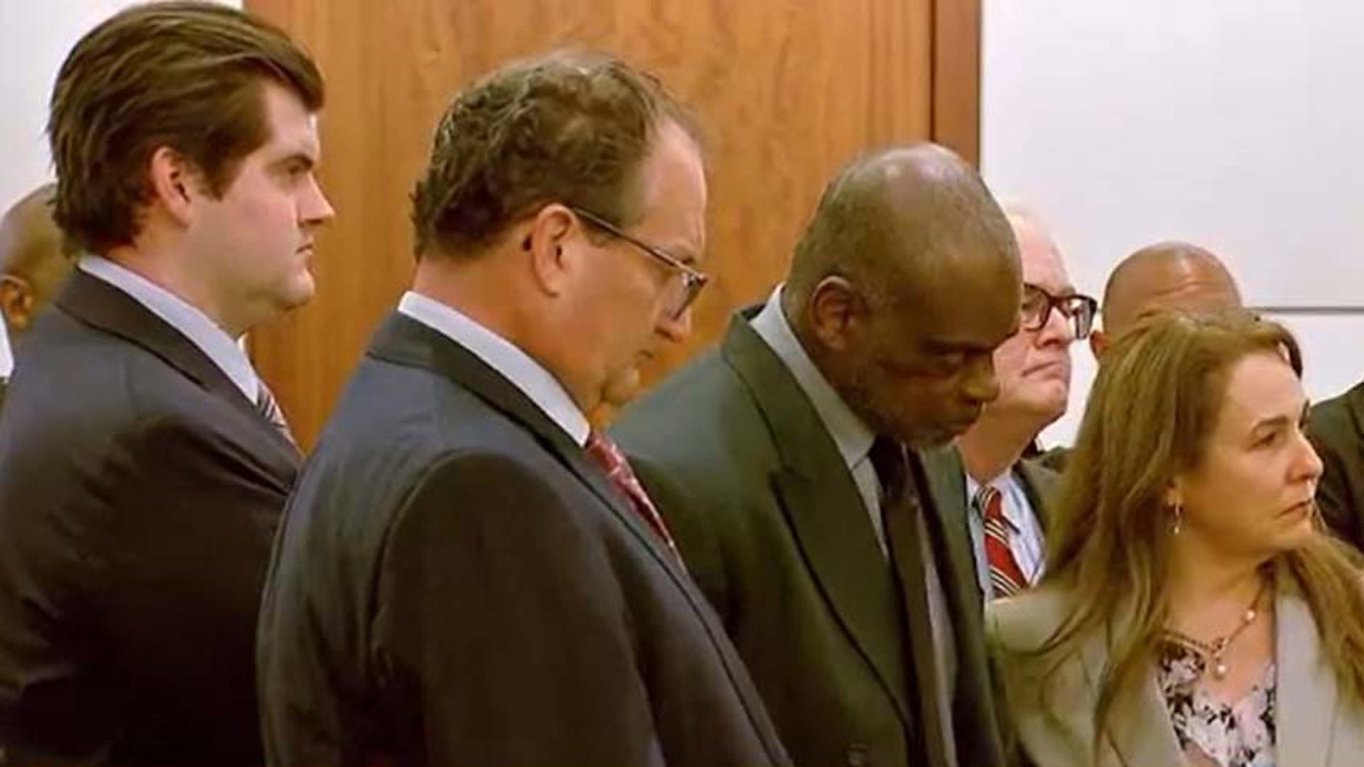 Goines, who was convicted of the 2019 murders of Dennis Tuttle and Rhogena Nicholas, showed no reaction as the verdict was read in the sentencing phase.