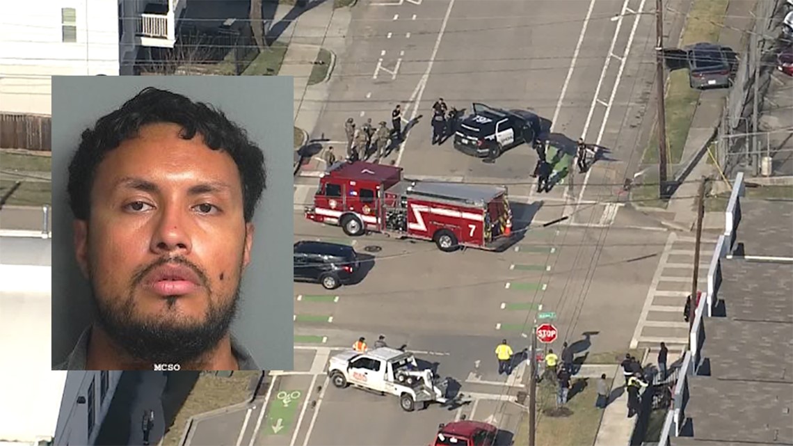 Suspect accused of shooting Houston police faces federal charges