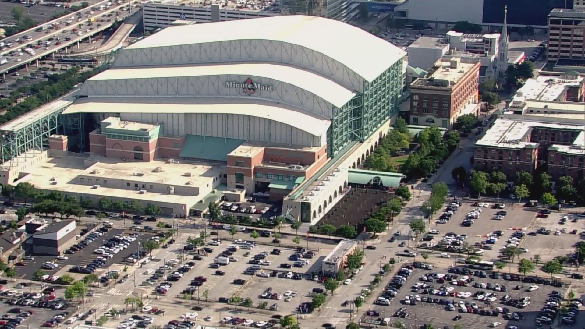 The Astros said they're going to make a significant business announcement on Monday at Minute Maid Park.