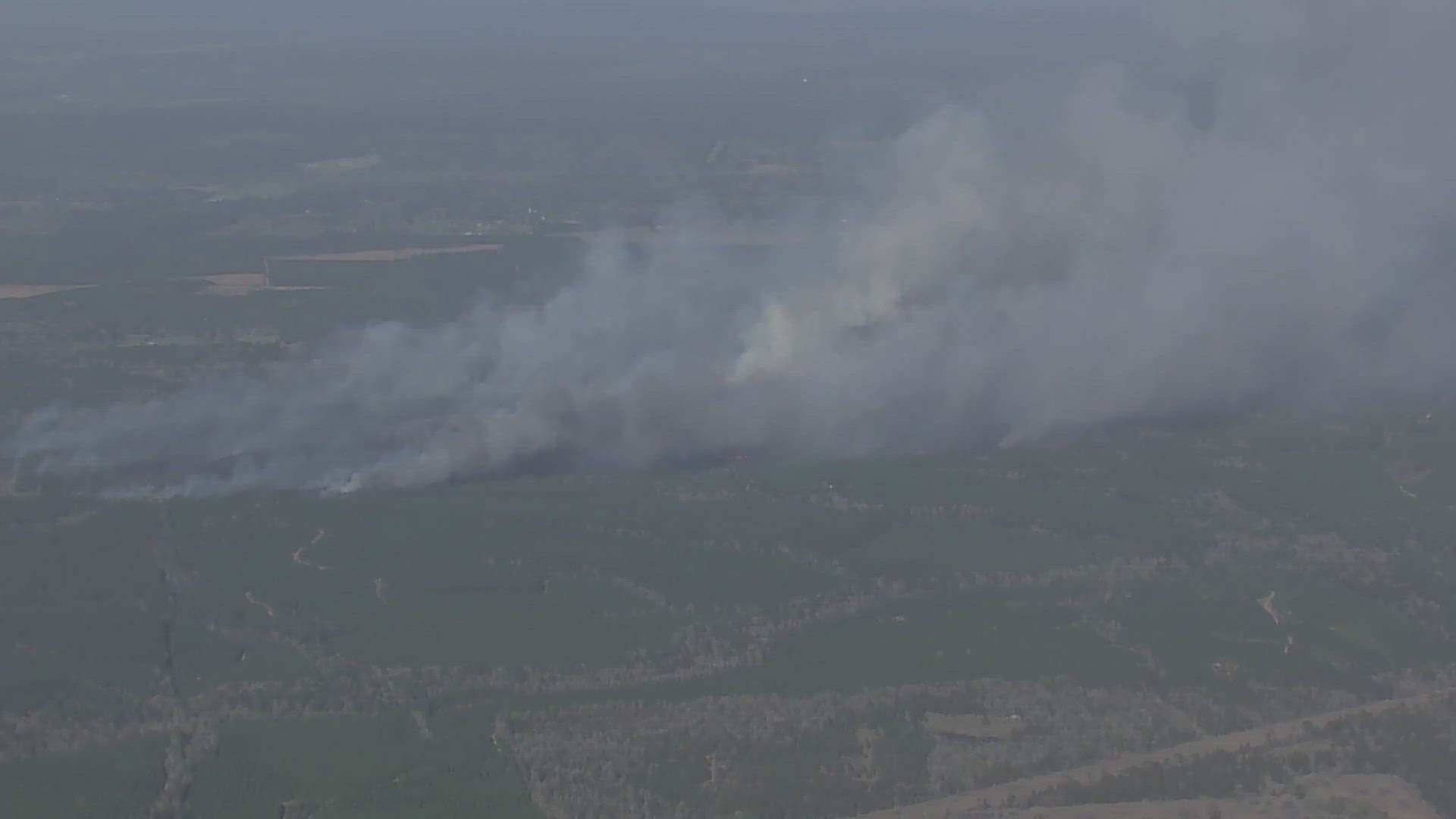 As of 8:15 p.m., there were evacuations in pace for the following roads: Pauline Road, Lee Turner Road, Kirby Road, Big Buck Road, Hereford Way and Blue Teal Road.