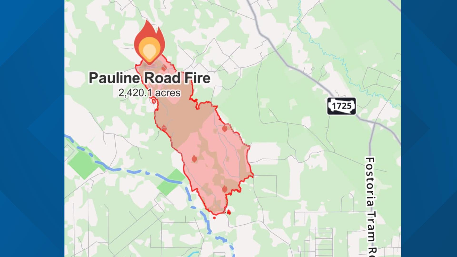 Texas wildfire emergency: 900+ homes evacuated as Pauline Road Fire ...