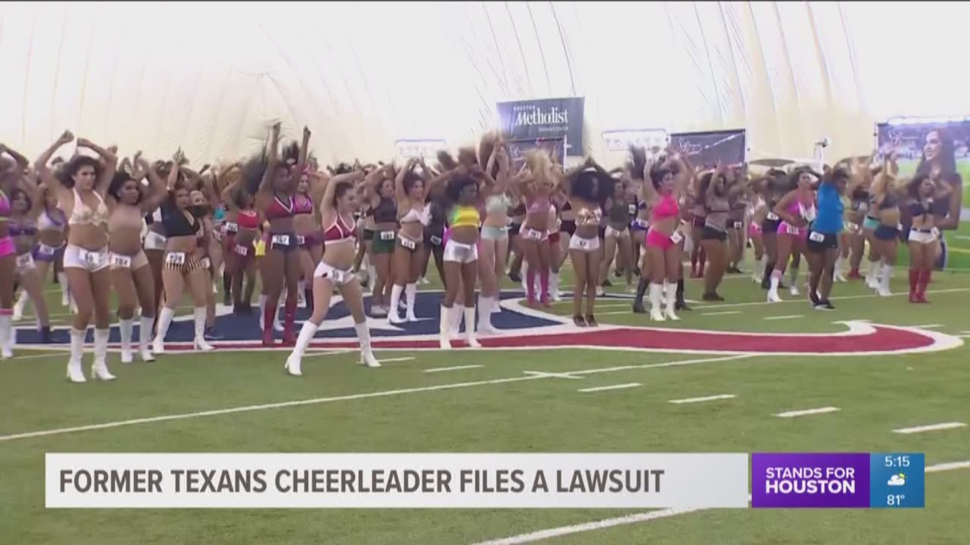 Former Houston Texans Cheerleaders Allege Harassment Assaults In Lawsuit Newsnow Com