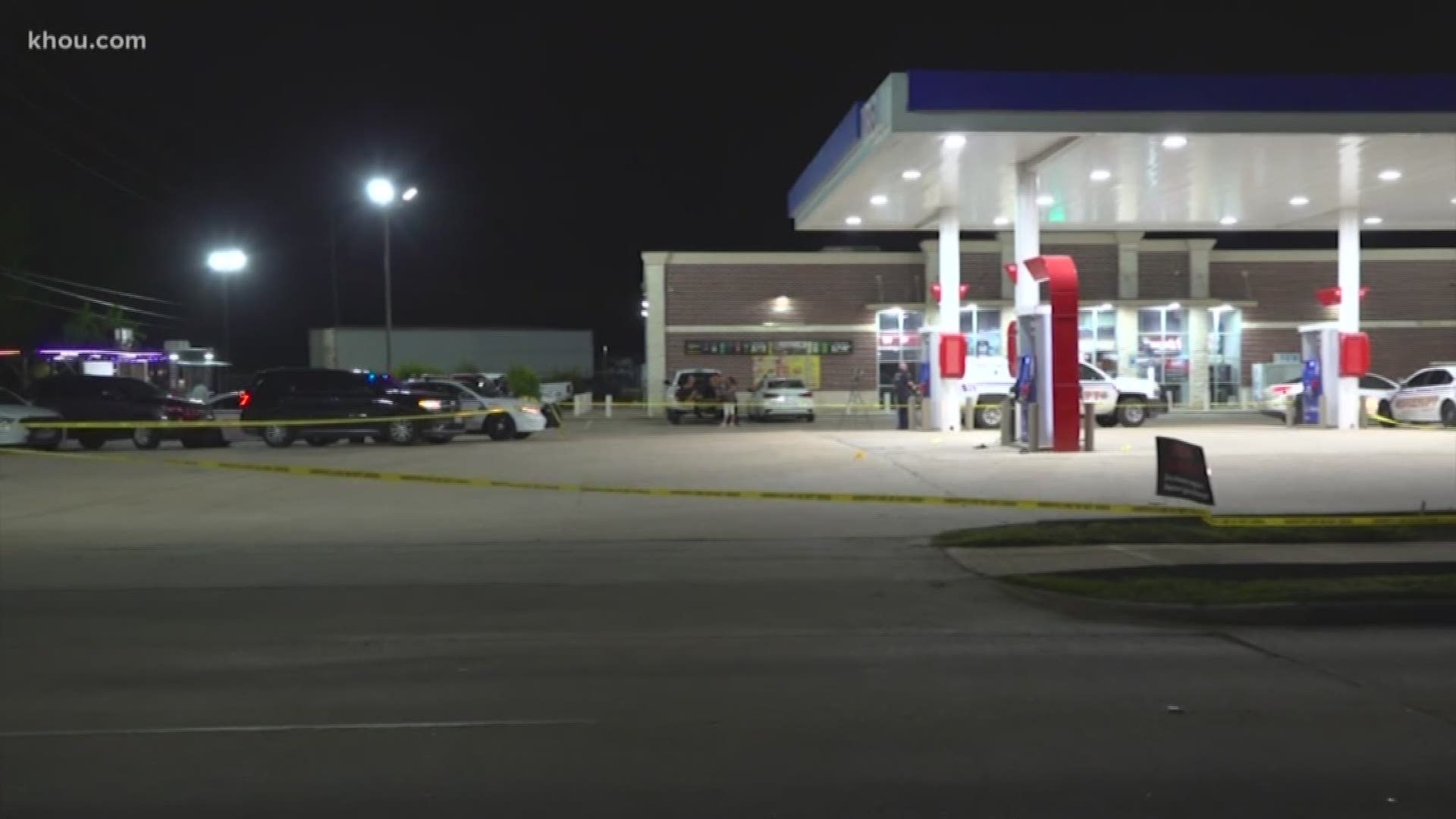 Deputies are trying to figure out who shot and killed an 18-year-old at a gas station near Katy.