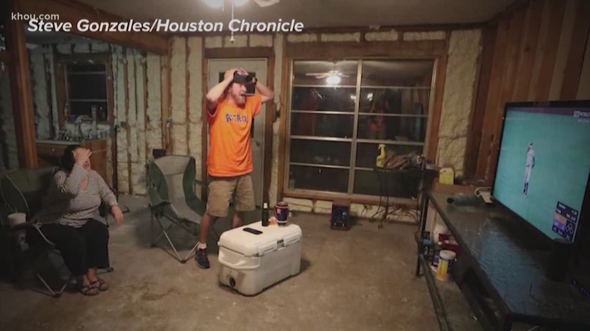 Jim Dean knows a thing or two about nerve-wracking World Series games. He'll never forget the last one he watched back in 2017. Neither will all of Houston.