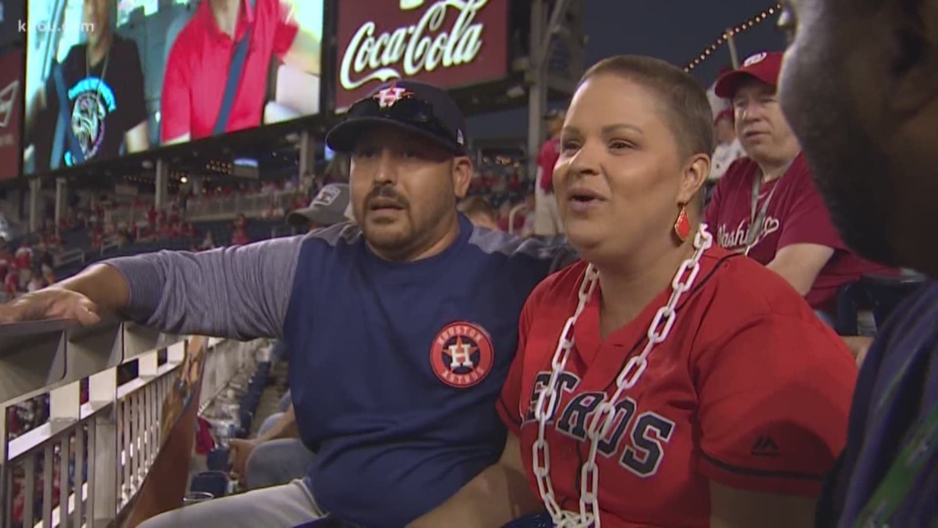 Weeks before Kayla Collazo is scheduled to have double mastectomy surgery, she and her husband to get tickets to the three World Series games in Washington, D.C.