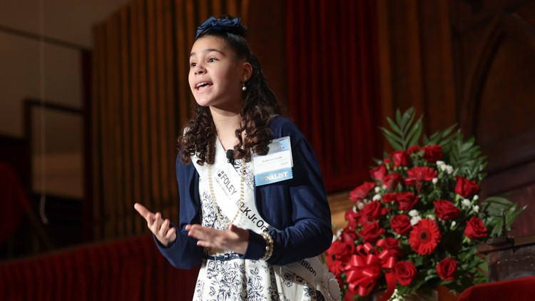 11-year-old Law elementary student wins HISD's MLK Oratory competition