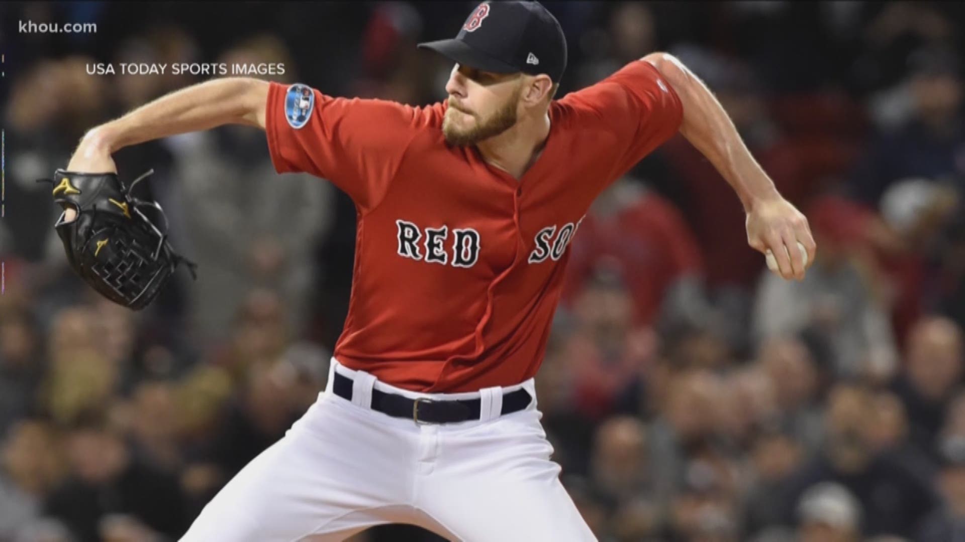 Excitement is building in Boston outside Fenway Park as the Astros and Red Sox face off in the American League Championship Series. 